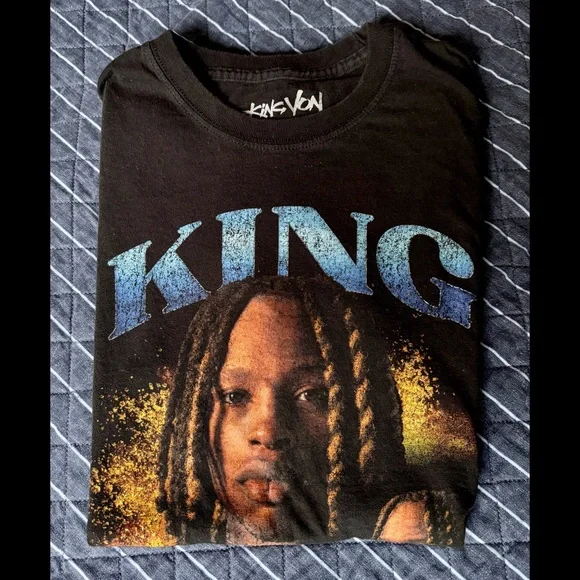 King Von T-Shirt 🙏🏻💰 - Picture 1 of 4